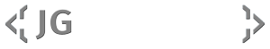 JG Web Weaver logo grayscale